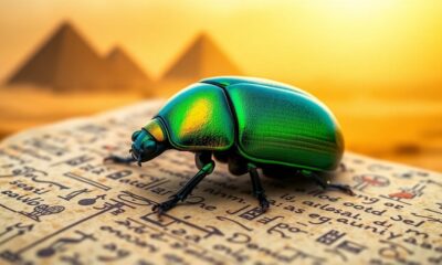 ancient egypt s sacred beetles