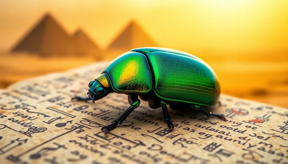 ancient egypt s sacred beetles