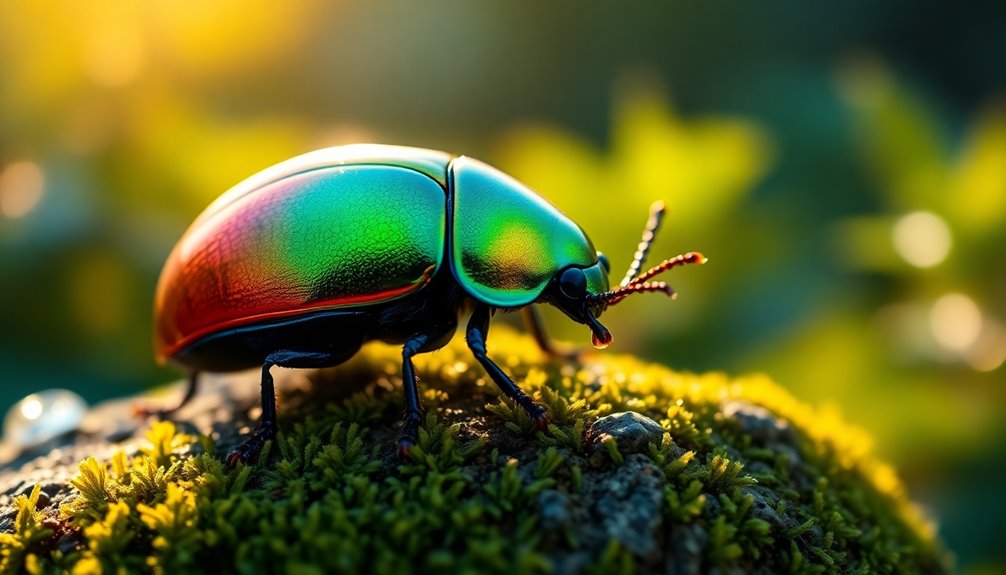 beetles represent transformation and resilience