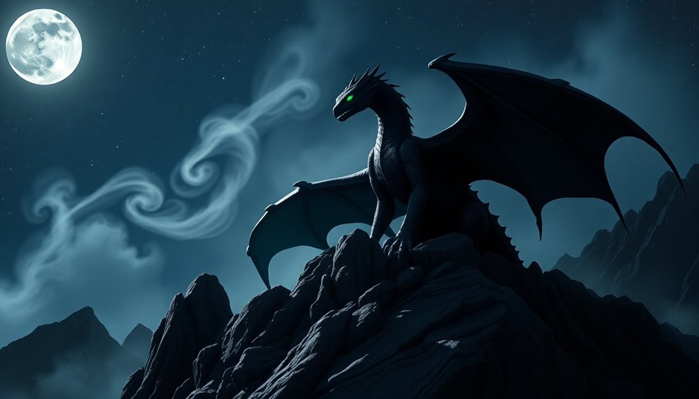 black dragon symbolism explored