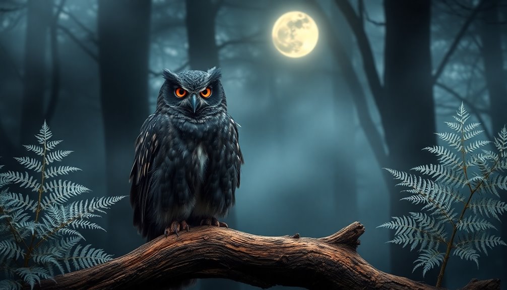 cultural significance of black owls