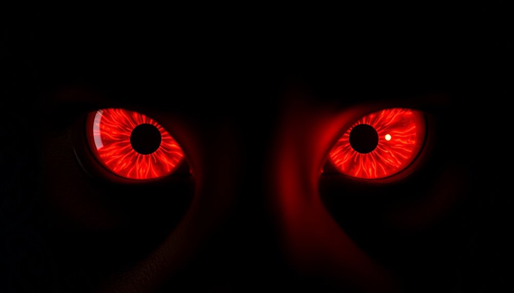 cultural significance of red eyes