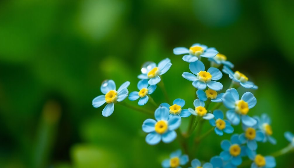 forget me not flower characteristics