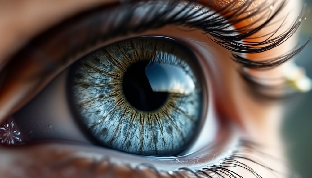 genetic factors influencing grey eyes