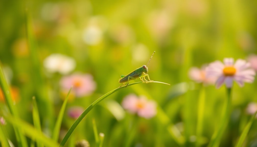 grasshoppers symbolize spiritual growth