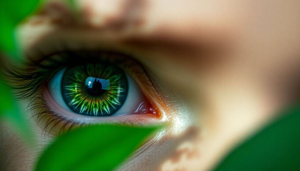 green eyes and identity