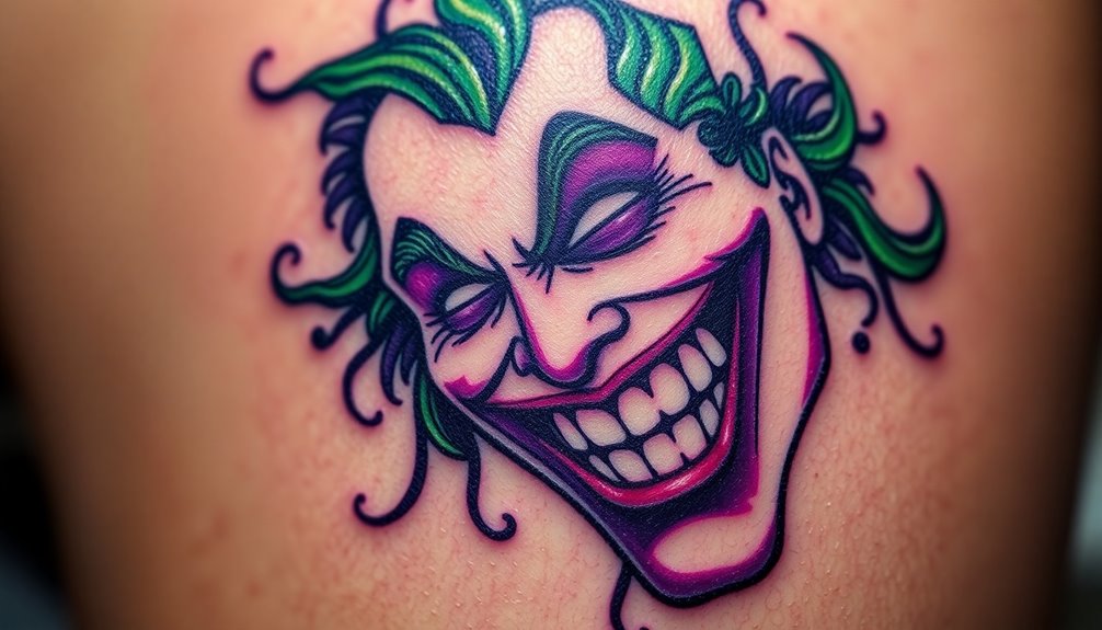 joker s contrasting symbolic representation