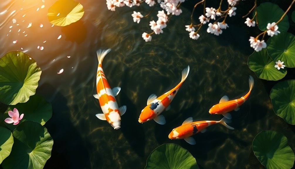 koi fish represent perseverance