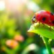 ladybug represents good luck