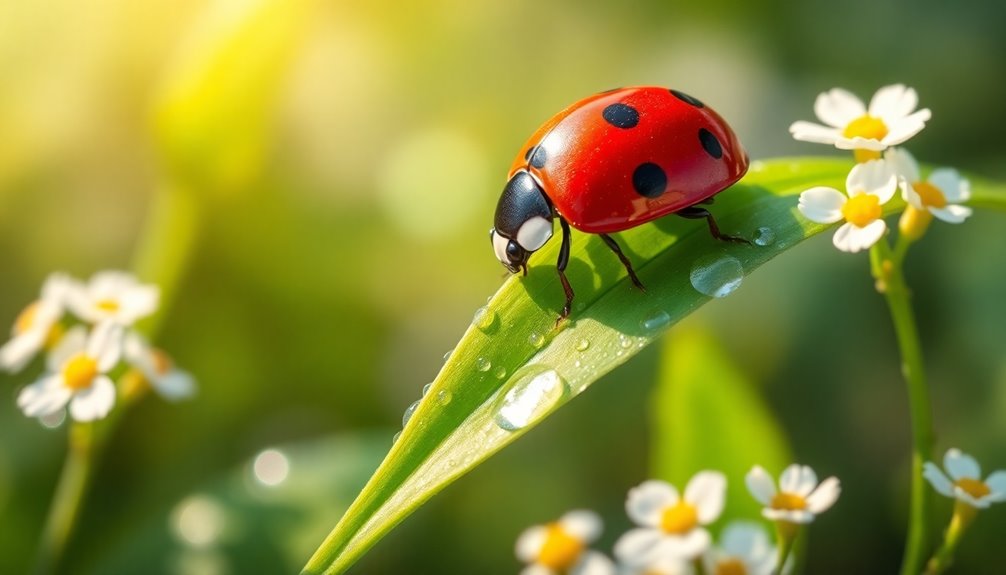 ladybug symbolizes good fortune