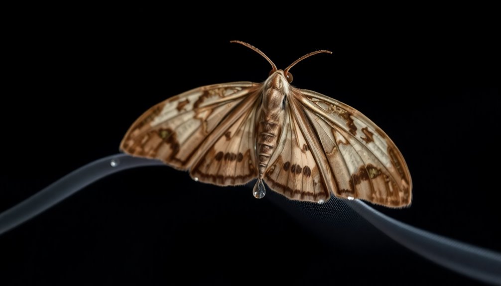 moths symbolize transformation and change