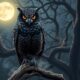 mystical night messenger owl