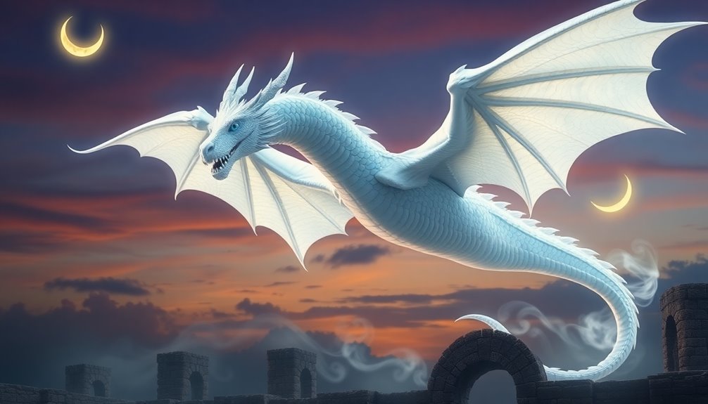 mythological white dragon legends