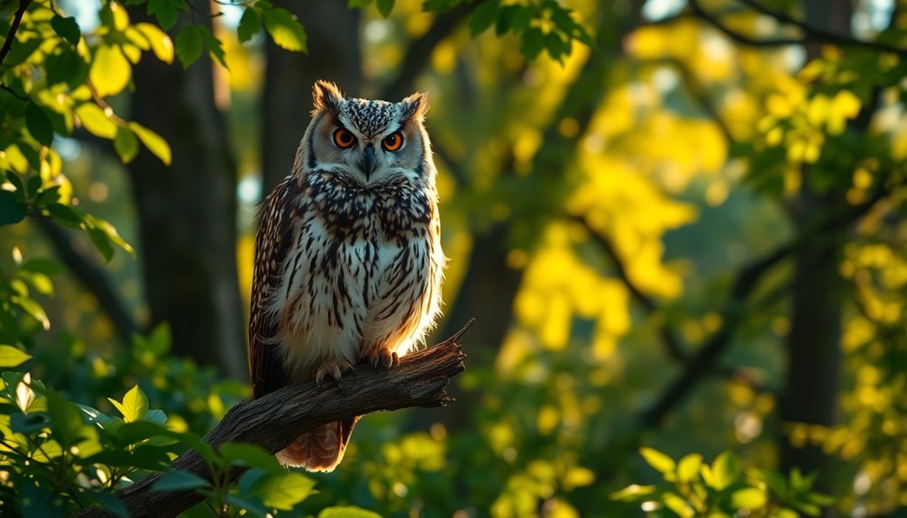 owl hooting daytime significance