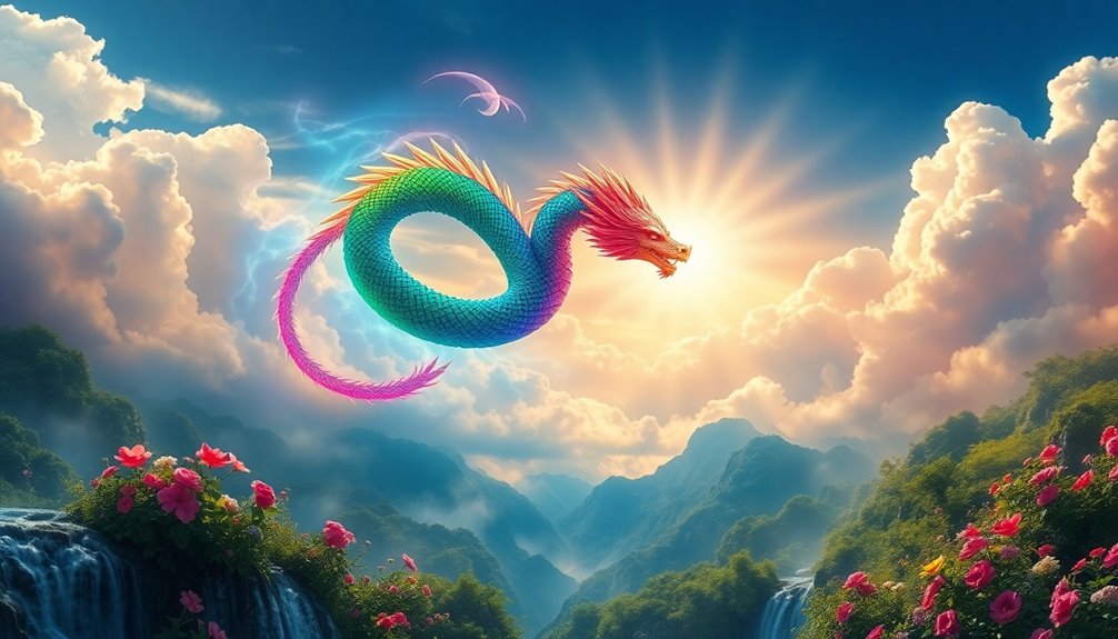 rainbow dragon empowering change