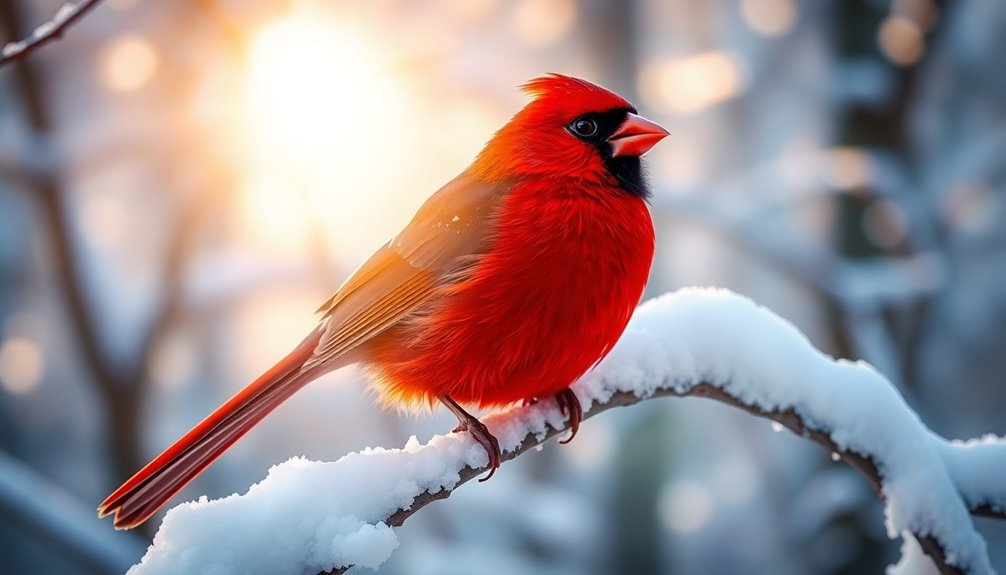 red cardinal represents hope