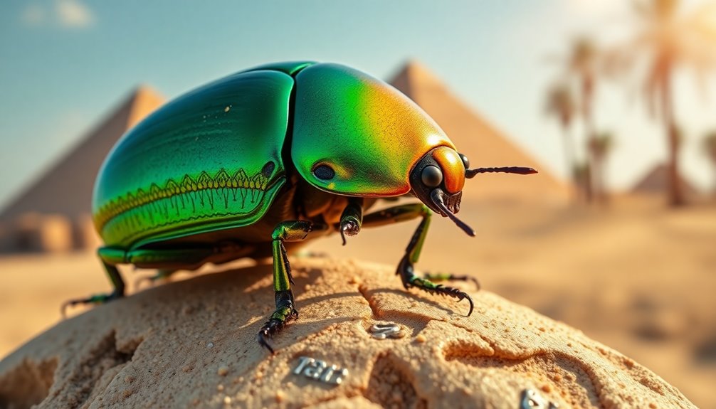 sacred scarab beetles of egypt