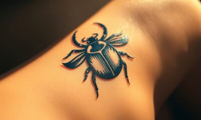 scarab beetle tattoo significance