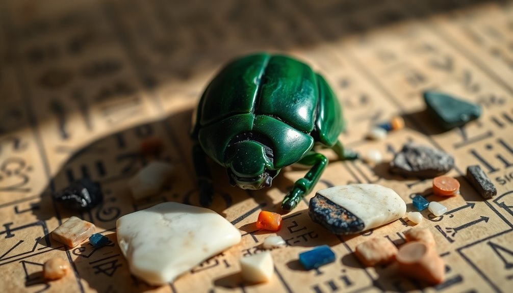 scarabs varieties and compositions