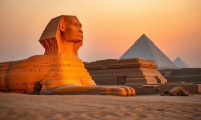 sphinx s age questioned significantly