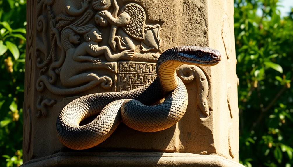 symbolic depictions of serpents