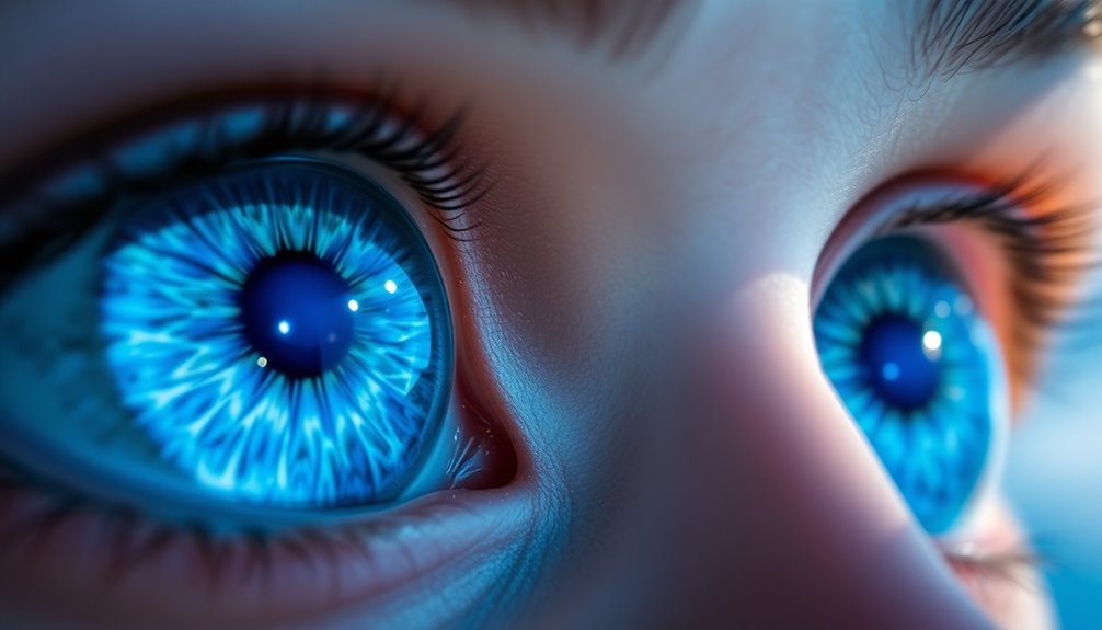 symbolism of blue eyes