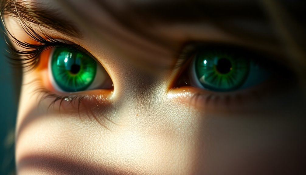 symbolism of green eyes