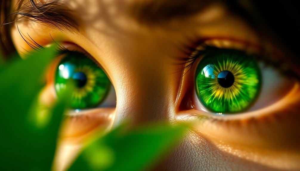 symbolism of green eyes