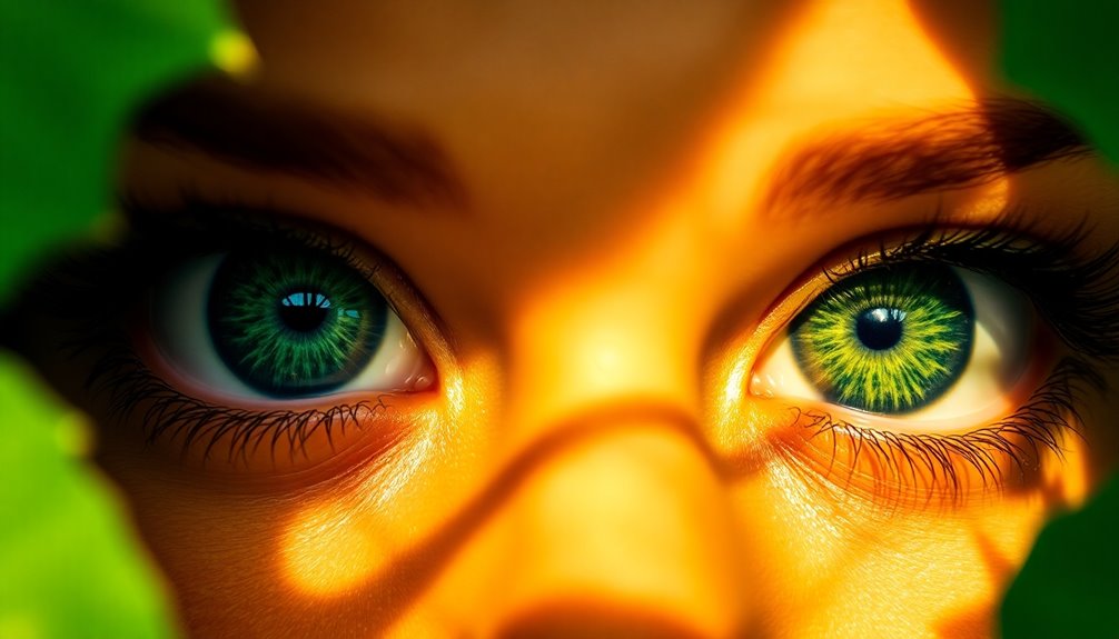 symbolism of green eyes