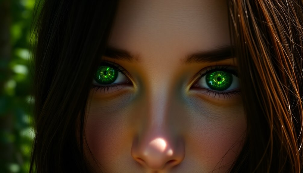 symbolism of green eyes