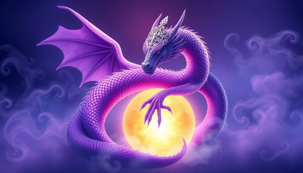 symbolism of purple color