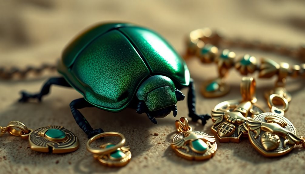 symbolism of scarabs illustrated