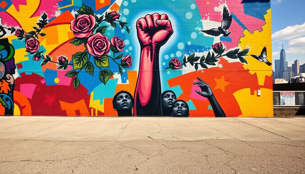 symbols convey social critique