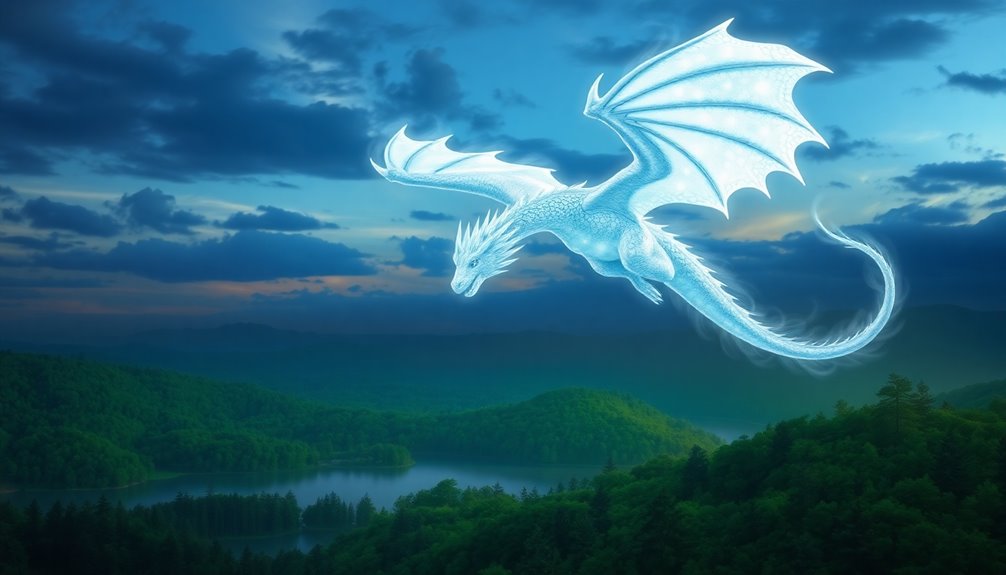 white dragon dream interpretations