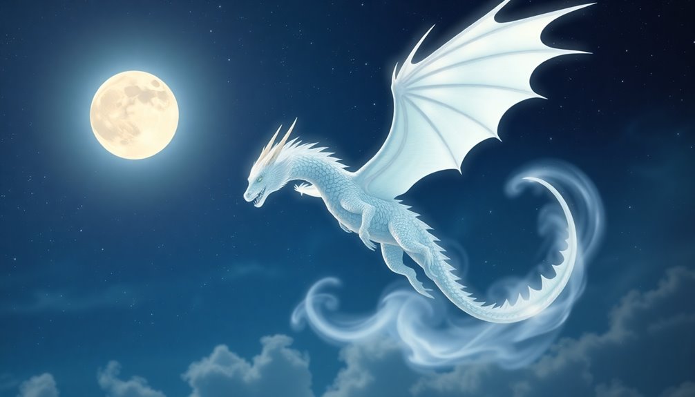 white dragon represents power