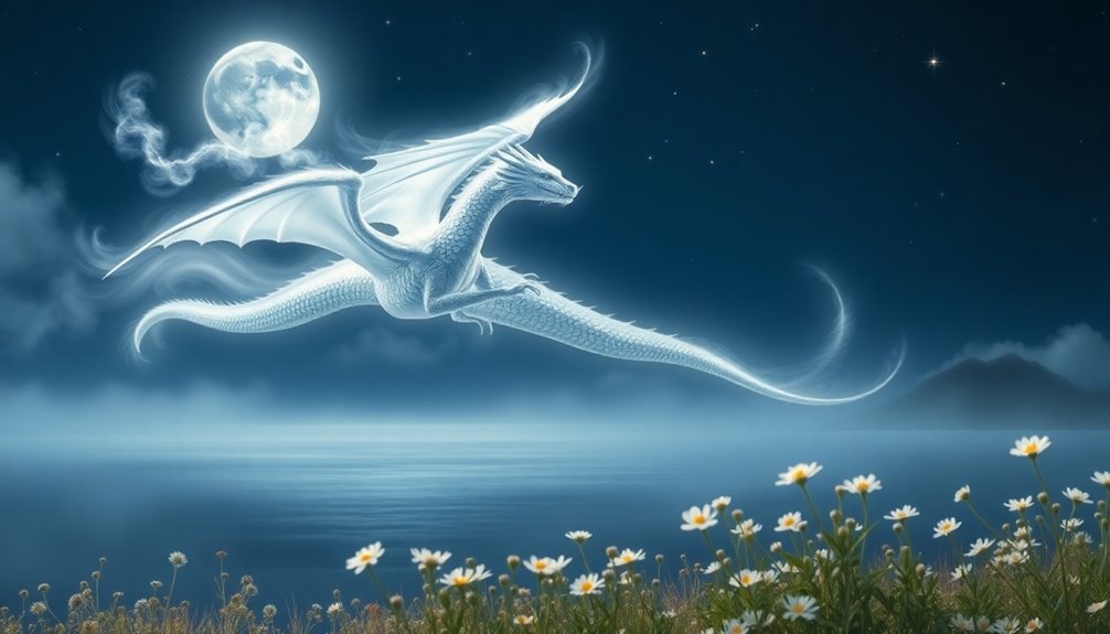 white dragons symbolize purity