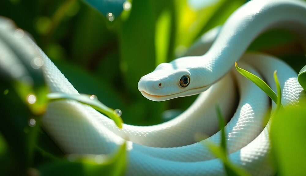 white snakes symbolize hidden meanings