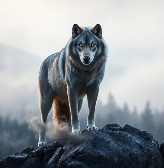 wolf as a powerful symbol