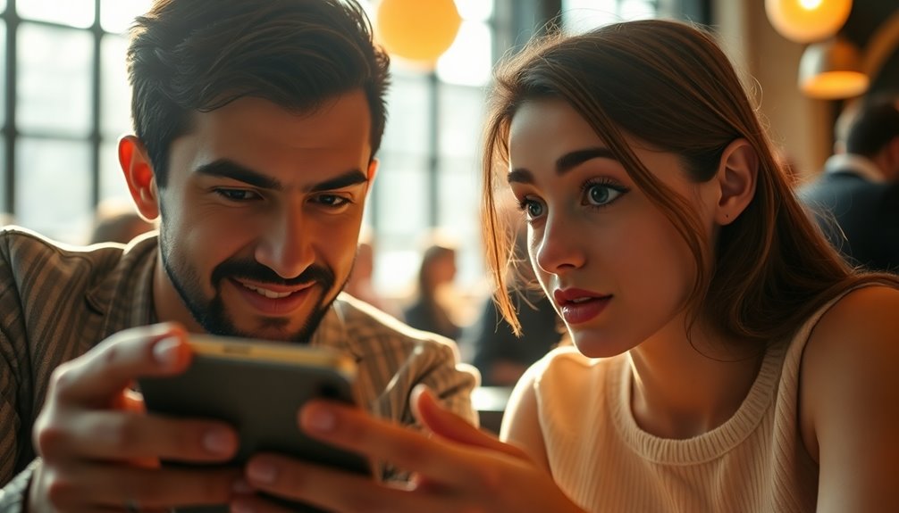 avoiding direct visual engagement