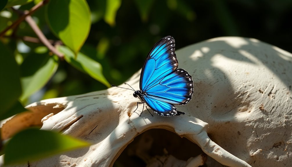 insect representing transformation cycles