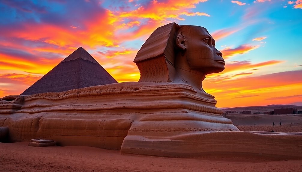 khafre built the sphinx