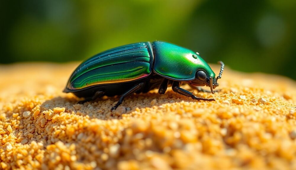 scarab symbolizes transformation and protection