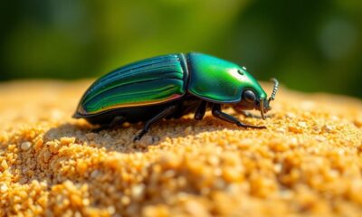 scarab symbolizes transformation and protection