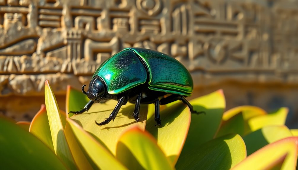 scarabs in cultural rituals