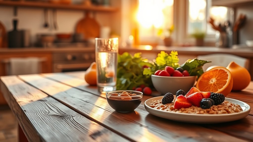 align meals with circadian rhythms