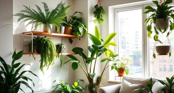 apartment plants purify air