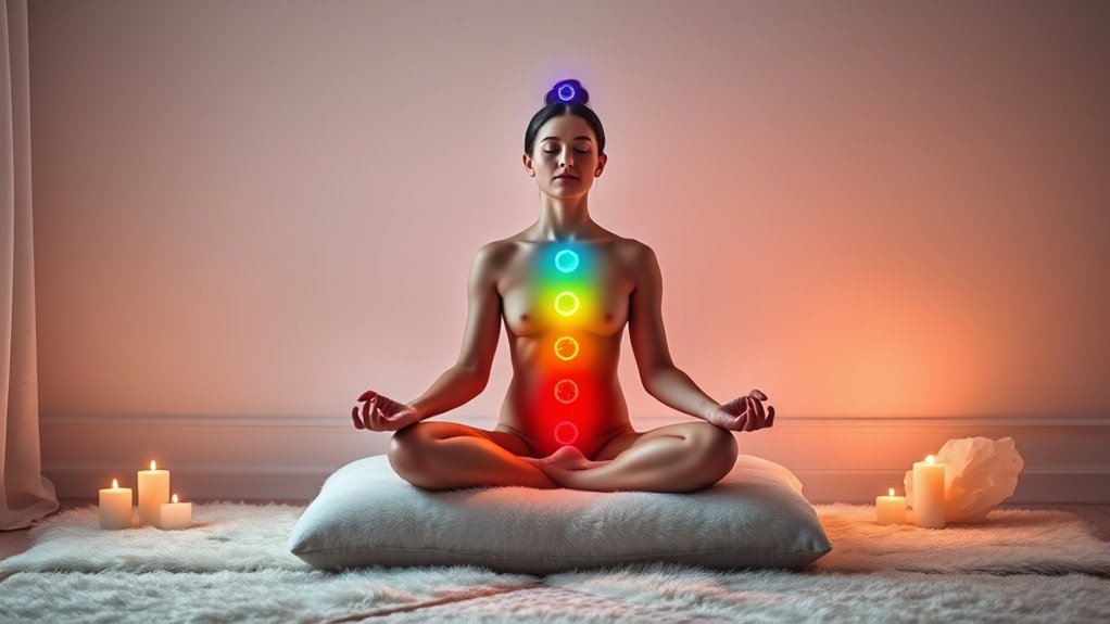 balancing chakras through meditation