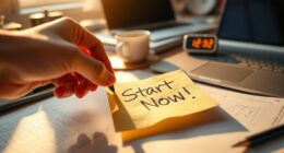 begin dreaded tasks quickly