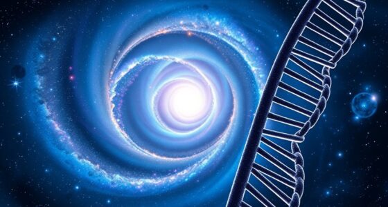 cosmic and biological spirals