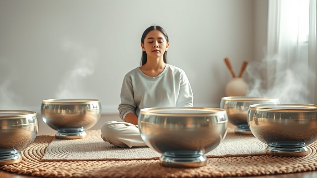 healing vibrations promote relaxation